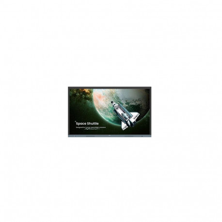 BenQ RE6504 Interactive flat panel 165.1 cm (65") 450 cd/m² 4K Ultra HD Black, Grey Touchscreen Buil
