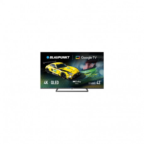 Blaupunkt QLED TV | 43QBG6000S | 43 | Smart TV | Google TV | Black