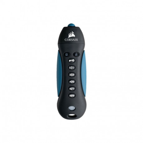 Corsair Padlock 3 USB flash drive 128 GB USB Type-A 3.2 Gen 1 (3.1 Gen 1) Black, Blue