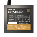 Montech BETA 2 power supply unit 650 W 20+4 pin ATX ATX Black