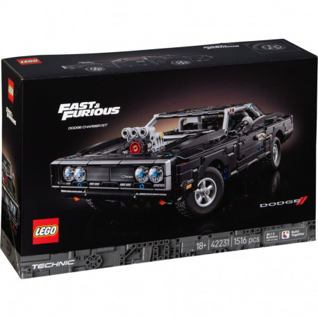 LEGO Technic 42231 Samochód Fast and Furious Dodge Charger R/T