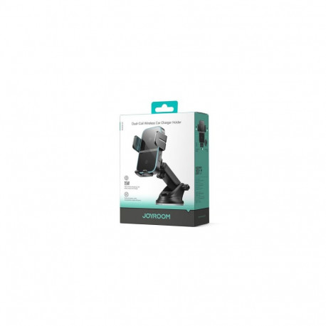 Joyroom Car Mount Magnetic Wireless Charger (Dashboard Version) 4.7 - 6.8 inch, 15W Max, with USB to