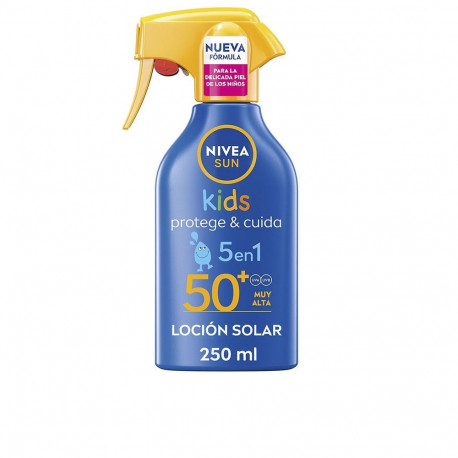 NIVEA SUN lastele mõeldud päikesesprei SPF50+ 250ml kaitse ja hooldus