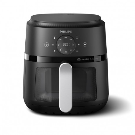 Air Fryer - Philips 2000 Series NA221/00 4.2L 1500W Touch Control Black/Silver