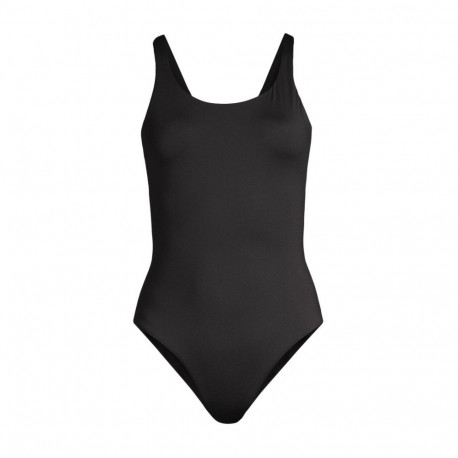 Kostium kąpielowy CASALL Deep Racerback Swimsuit kolor czarny - 42