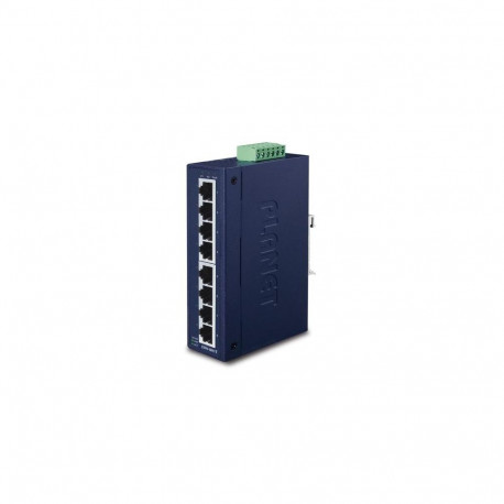 PLANET ISW-801T network switch Unmanaged L2 Fast Ethernet (10/100) Blue
