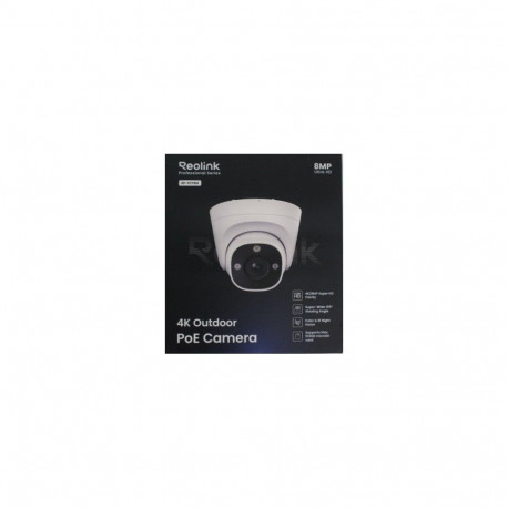 Reolink SALE OUT. PCRPD4K01 Smart 4K 125 View PoE Dome Camera | 4K Smart PoE Camera with Color Night