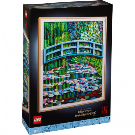 Kunstiteos 31220 Claude Monet sild vesiroosidega tiigil
