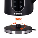 ELDOM CORDLESS KETTLE WITH TEMPERATURE CONTROL C560 NUVIA
