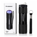 Wozinsky WLD-9L IP65 UV Flashlight for Trace Detection - Black