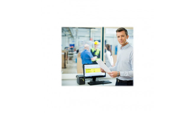 BROTHER P-Touch PT-P950NW Label printer Up to 36mm 360x720dpi 60mm/sec USB 2.0 LAN Wi-Fin Cutter