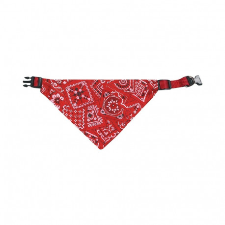 Koera kaelarihm bandana 22-35CM 10MM, punane