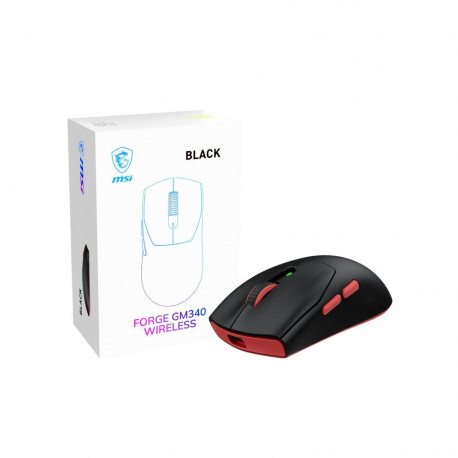 MSI mängurihiir FORGE GM340 optiline USB juhtmevaba, must