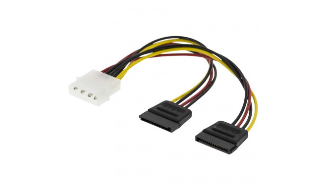 Deltaco Molex to 2 SATA Power Splitter