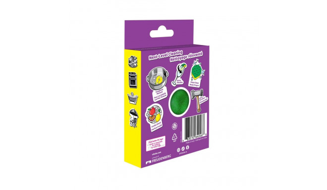 Vileda Punch Flexible Sponge, Lemon, 1 pc.