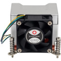 Inter-Tech Q-5 Processor Heatsink/Radiator 6 cm Black, Silver 1 pc(s)
