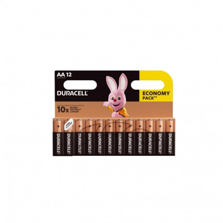 Duracell AA / MN1500 Alkaline LR6 1.5V Batteries 12pcs