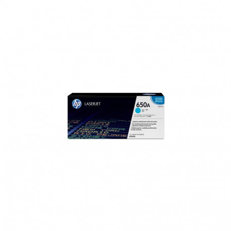 HP 650A Cyan Original LaserJet Toner Cartridge
