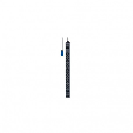 APC Easy Rack PDU, Basic, 0U, 1 Phase, 3.7kW, 230V, 16A, 20 x C13 and 4 x C19 outlets, IEC60309 2P+E
