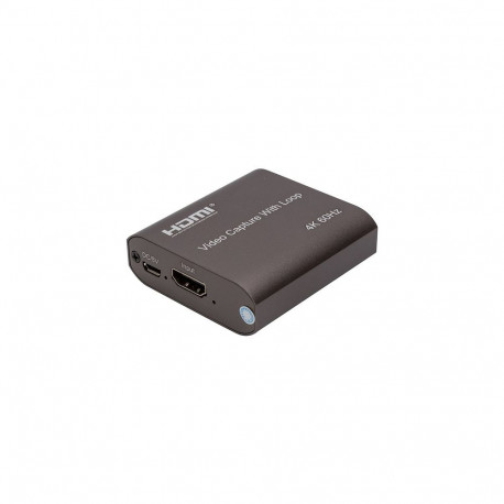 Video Capture with Loop HDMI, 4K 60Hz