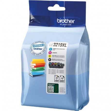 Tindikassett Brother LC3219XL komplekt (C/M/YBk)