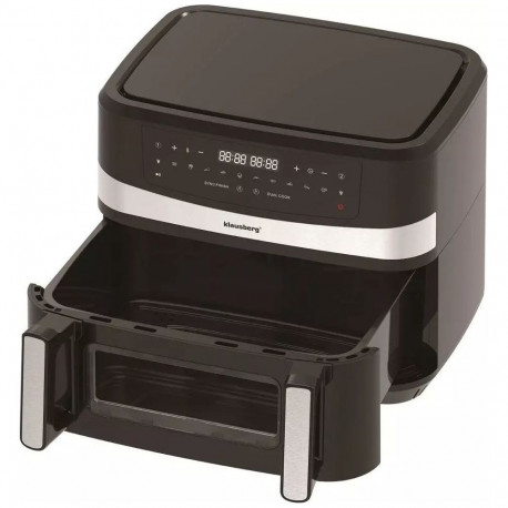 Klausberg Double Fat Fryer 9L 1750W Air Fryer KB-7717 (5908287277175)(Boj.iepak)