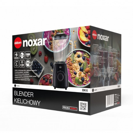 Blender - ELDOM BK6 Noxar 1000W 1.8L Glass Bowl