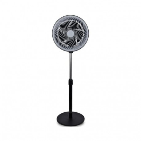 Household Fan - Daewoo DW9004 30 cm 5 Speed Oscillating Pedestal Fan Black