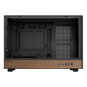 Computer Case - DeepCool CH260 WOOD Micro Tower, Supports Liquid Cooling, Black
