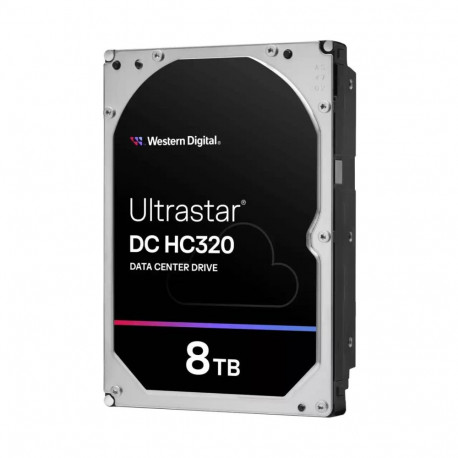 HDD|WESTERN DIGITAL ULTRASTAR|Ultrastar DC HC320|HUS728T8TAL5204|8TB|SAS|256 MB|7200 rpm|3,5"|0B3640