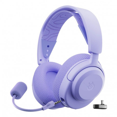 Steelseries mängukõrvaklapid Arctis Nova 3P juhtmevabad Bluetooth USB Type-C, lavendel