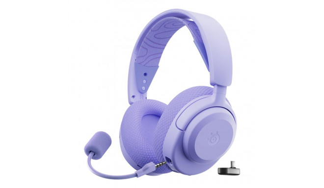 Steelseries mängukõrvaklapid Arctis Nova 3P juhtmevabad Bluetooth USB Type-C, lavendel
