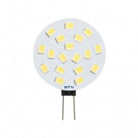 Gtv LED Bulb G4, LD-G4025W-30, 2.5 W, 250 lm, 3000 K, DC12V, 180°, UKCA Certificate, EAC Certificate
