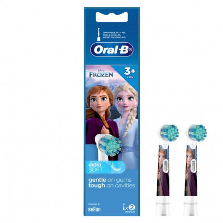 BRAUN el.zobu birstes uzgalis Frozen 3+ (bernu)  2 gab. EB10-2 Frozen (8006540804605)