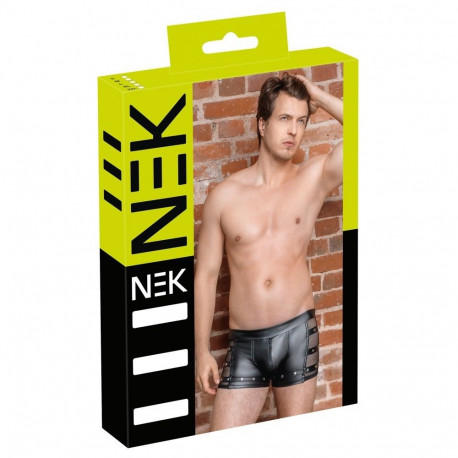 Alan lühikesed vinüülpüksid L NEK