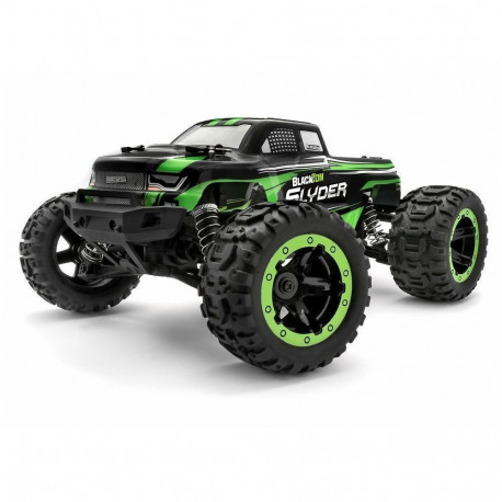 BLACKZON - Slyder MT 1/16 4WD Electric Monster Truck - Green (540100)
