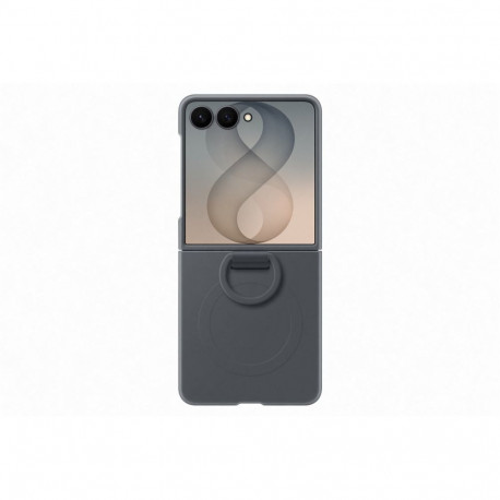 EF776CBE Silicone Ring Magnet Samsung Galaxy Flip 8, Black