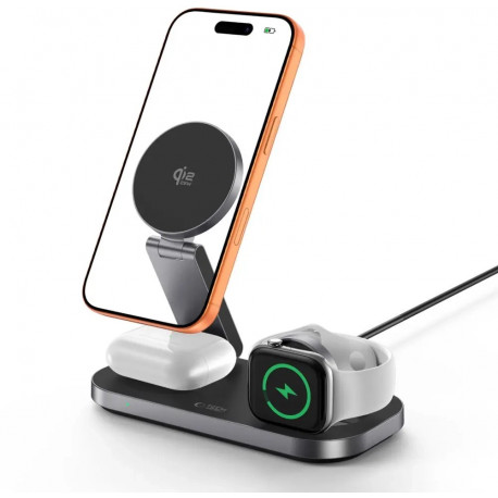 Tech-Protect wireless charger A52 3in1 25W, black