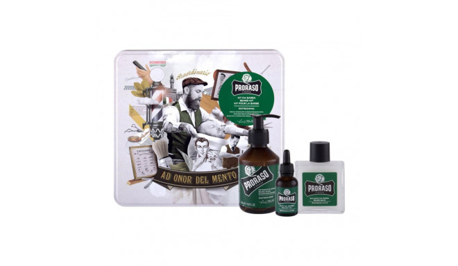 PRORASO Eucalyptus Beard Wash (200ml) (Set)