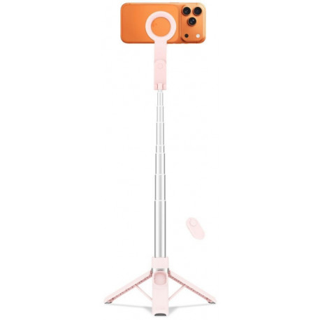 Tech-Protect selfie stick-tripod L11S, pink