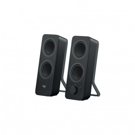 Logitech Z207 Bluetooth Stereo Computer Speakers, 2.0, 3.5 mm jack, Black