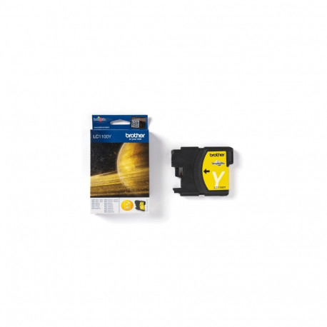 Brother LC-1100Y (LC1100Y) Ink Cartridge, Yellow