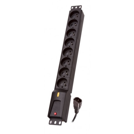 Listwa zasilająca LZRM 810 BW IEC 320, PDU, 3,0m