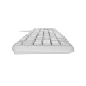 Keyboard Nautilus US slim white