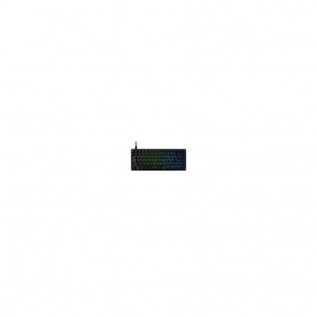 White Shark Mechanical gaming keyboard HAMACHI RGB, US, blue switch, black