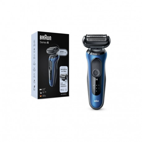Braun Series 6 61-B1000s Foil shaver Black, Blue