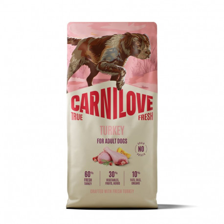 Carnilove True Fresh Turkey dog food 12kg