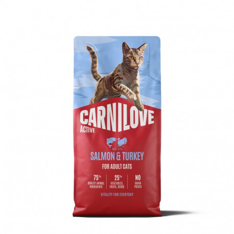 Carnilove Active Salmon & Turkey Adult cat food 6kg