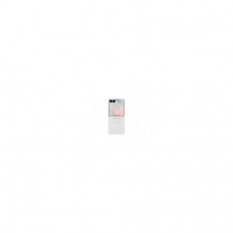 Samsung Galaxy Flip8 Silicone Ring Magnet Case White