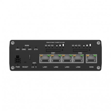 TELTONIKA NETWORKS RUTM52 DUAL SIM and eSIM 5G router